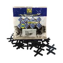 Espaçador azulejo e piso preto grap