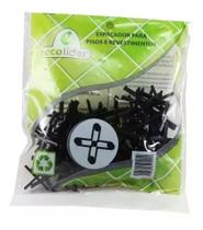Espaçador Azulejo Piso 3mm Preto Ecolider
