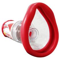 Espaçador Câmara Tubo em Alumínio Maior Deposição Pulmonar Infantil