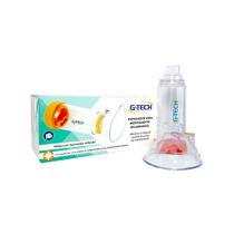 Espaçador Clear Infantil com Máscara em Pvc G-Tech com 1 Unidade Espaçador Clear Infantil com Máscara em Pvc G-Tech com 1 Unidade