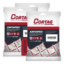 Espaçador Cruzeta Junta Piso 1mm Porcelanato 1000un Cortag