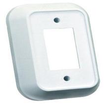 Espaçador de Parede JR Products 13485 para Interruptor Simples Branco