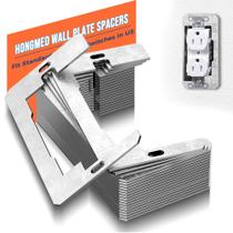 Espaçador de placa de parede Hongmed 20 peças de metal de aço galvanizado