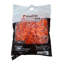 Espaçador e Nivelador de Pisos Inkor 4mm 100 Unidades