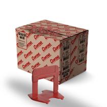 Espaçador e nivelador para piso 1,5 mm com 500 peças - ECO (Vermelho)