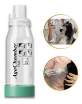 Espaçador Gato Cachorro Agachamber Broncodilatador Spray