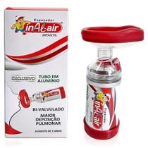 Espaçador Infantil Bombinha Asma Alergia Tubo De Alumínio Espaçador Infantil Bombinha Asma Alergia Tubo De Alumínio