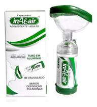 Espaçador Maior Deposição Pulmonar Tubo De Alumínio - Adulto