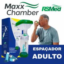 Espaçador Maxx Chamber Adulto RS Med para Bombinha de Asma Espaçador Maxx Chamber Adulto RS Med para Bombinha de Asma