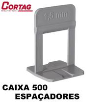 Espaçador Nivelador 1.5mm Para Granito Mármore e Pedra Cortag Caixa 500 Unidades