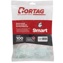 ESPAÇADOR NIVELADOR 1,0 mm SMART - PACOTE C/ 100 UN