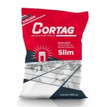 Espacador Nivelador 1,5mm Slim 100un - Porcelanato Cortag Espacador Nivelador 1,5mm Slim 100un - Porcelanato Cortag