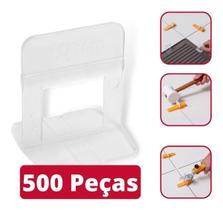 Espacador Nivelador Piso Porcelanato Cortag 500pc Tamanhos