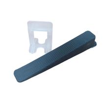 Espaçador Nivelador Porcelanato Piso Cerâmica 2mm Slim 1000 un + 100 Cunha Caixa