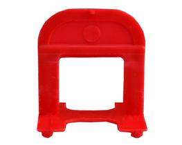 Espacador Nivelamento 1,5Mm Top Vermelha Nivela Certo 50Pcs