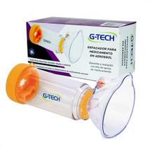 Espacador para Aerossol Infantil e Adulto G-Tech Clear com 2 mascaras