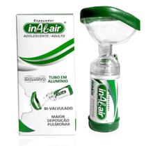 Espaçador para bombinha rsmed adulto câmara inaladora para asma dpoc