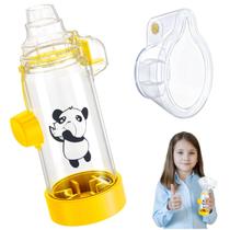 Espaçador para Inalador quanler Nessi Silicone Macio Infantil Amarelo Espaçador para Inalador quanler Nessi Silicone Macio Infantil Amarelo