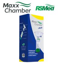 Espacador para medicamento maxx chamber adulto rsmed para bombinha de asma