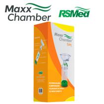Espacador para medicamento maxx chamber baby rsmed para bombinha de asma