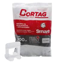 Espaçador Para Nivelador 2,0mm Com 300 Unidades (SMART 61981) - Cortag