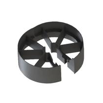 Espaçador Rolete P/ Fundação Bipartido Estaca 40mm - 100 Espaçador Rolete P/ Fundação Bipartido Estaca 40mm - 100