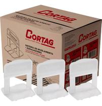 Espaçador Tradicional 0,5mm 500 Peças Cortag 62647 Nivelador