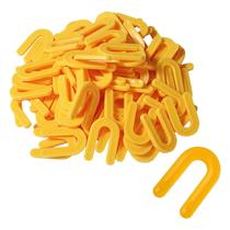 Espaçadores de azulejos ZIQI 300, pacote de 4,76 mm, plástico em forma de U, amarelo Espaçadores de azulejos ZIQI 300, pacote de 4,76 mm, plástico em forma de U, amarelo