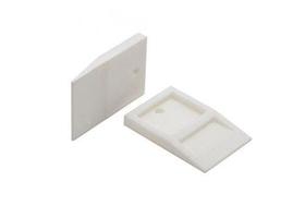 Espaçadores em cunha Tavy 1/8 White 100 unidades para instalação em azulejos de parede