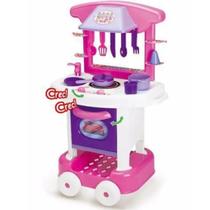 Espaço de Cozinha Completa Portátil Presente Ideal Para Sua Filha Com Garantia e Diversão Espaço de Cozinha Completa Portátil Presente Ideal Para Sua Filha Com Garantia e Diversão