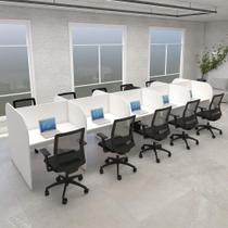 Espaço de Trabalho Call Center para 10 Pessoas BR 4,60m F5
