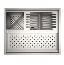 Espaço Pia Umida Escorredor Louça Inox Calha Limpeza Cozinha