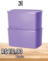Espaçosa 3 Litros da Tupperware. Espaçosa 3 Litros da Tupperware.