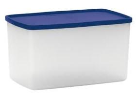 Espaçosa 3 litros Translúcida com tampa Azul Tupperware Espaçosa 3 litros Translúcida com tampa Azul Tupperware