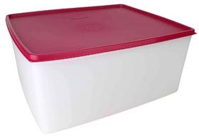 Espaçosa 6,5 litros Translúcida com tampa Vinho Tupperware Espaçosa 6,5 litros Translúcida com tampa Vinho Tupperware