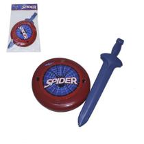 Espada c/ Escudo Spider - 132309 - Mini Toys Espada c/ Escudo Spider - 132309 - Mini Toys