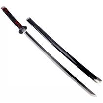 Espada Cosplay Bambu Com Led Demon Slayer Kimetsu No Yaiba Katana Tanjiro Kamado