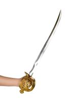 Espada de Pirata Roma Costume 64 cm Cabo Redondo Espada de Pirata Roma Costume 64 cm Cabo Redondo