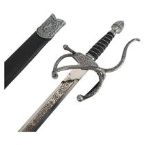 Espada Decorativa Colada Del Cid Com Bainha Coleção Presente Preto Espada Decorativa Colada Del Cid Com Bainha Coleção Presente Preto
