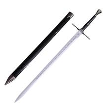 Espada Decorativa O The Witcher 3 Geralt De Rívia Lobo Branco Em Bambu Colecionador Cosplay