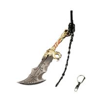Espada Do Caos De Kratos Em Liga Metálica De 9cm, Brinquedo De Exibição, Ornamento De Mesa Rúnico Do Espada Do Caos De Kratos Em Liga Metálica De 9cm, Brinquedo De Exibição, Ornamento De Mesa Rúnico Do