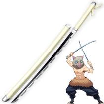 Espada do Inosuke Hashibira Demon Slayer104 cm Bambu Espada do Inosuke Hashibira Demon Slayer104 cm Bambu