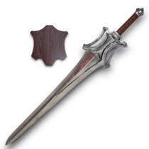Espada Do Poder He-Man Em Aço Com Suporte Decorativo