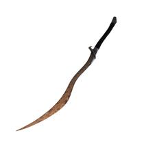 Espada Elden Ring Bloodhounds Fang Em Aço Com Suporte 82Cm