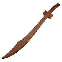 Espada Facão Chinês De Madeira Cedrinho Para Treino Kung Fu