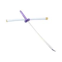 Espada Falsa Aizen Katana De Tamanho Real De 24cm, Brinquedo De Sabre Samurai Japonês Kurosaki