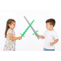 Espada Infantil Colorida + Bainha Brinquedo Seguro - Espada Infantil com Bainha Plástico Resiste Espada Infantil Colorida + Bainha Brinquedo Seguro - Espada Infantil com Bainha Plástico Resiste