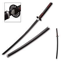 Espada Katana Artesanal para Cosplay Anime Tanjirou - Estilo Fort