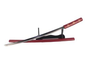 Espada Katana Com Entalhe Japonês Cosplay Shirasaya