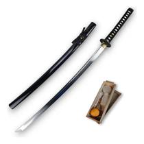Espada Katana Full Tang Com Mekugi E Kit Manutenção Espada Katana Full Tang Com Mekugi E Kit Manutenção